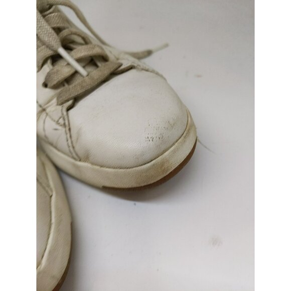 Cole Haan Women's Grand Crosscourt Ii Sneakers White Leather 5.5 US USED - Picture 4 of 12